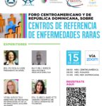 poster foro sobre centros de referencia de enfermedades raras